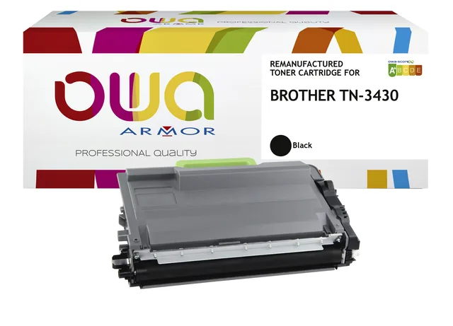 Toner OWA Brother TN-3430BK zwart