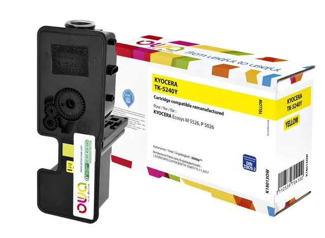 Toner OWA Kyocera TK-5240Y geel