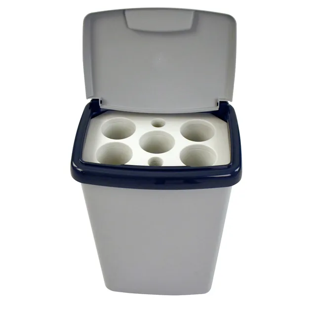 Afvalbak Vepa Bins bekerinzet 50 liter grijs