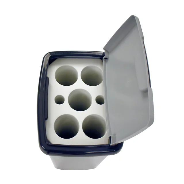 Afvalbak Vepa Bins bekerinzet 50 liter grijs