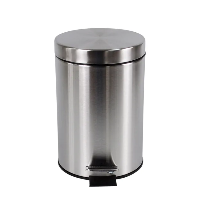 Pedaalemmer BRASQ 12 liter rvs