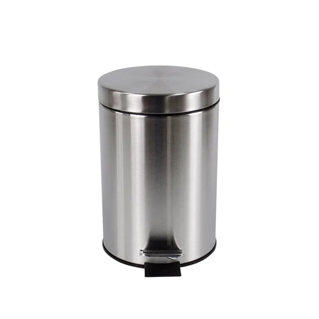 Pedaalemmer BRASQ 3 liter rvs