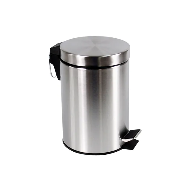 Pedaalemmer BRASQ 3 liter rvs