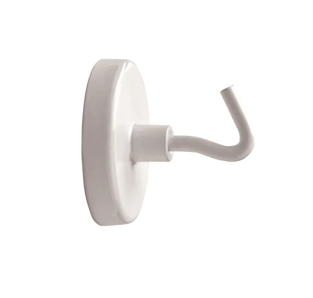 Haakmagneet MAUL 36mm 6kg wit
