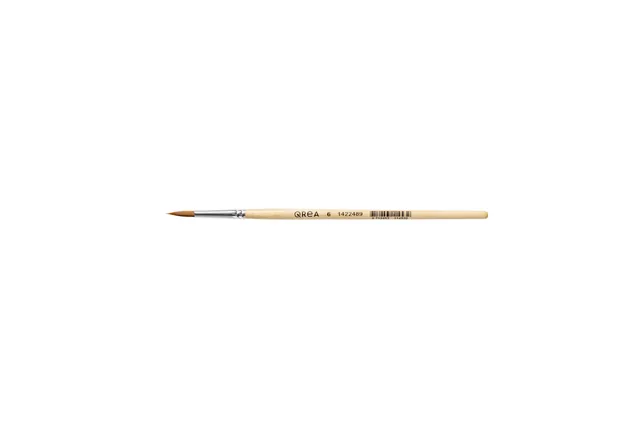 Penseel Qrea synthetisch haar  nr 6