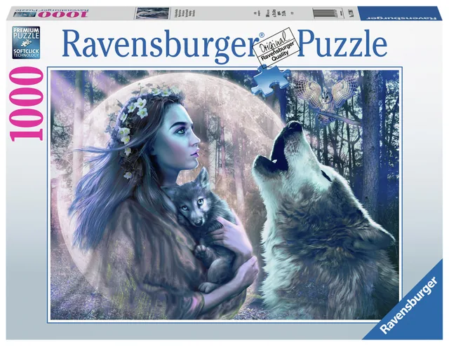 Puzzel Ravensburger Magie van het maanlicht 1000st