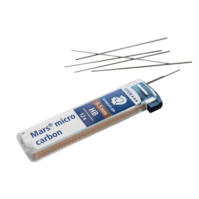 Potloodstift Staedtler mars micro carbon 0.5 mm hb