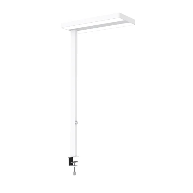 Werkplek tafelklem MAUL Javal LED dim 120cm wit