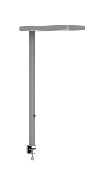 Werkplek tafelklem MAUL Javal LED dim 120cm zilv