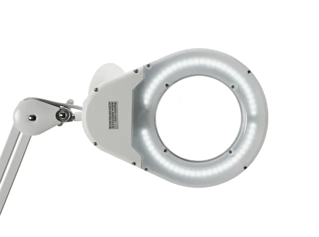 Loeplamp MAUL Viso LED met voet wit