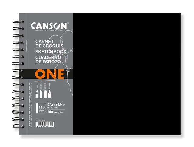 Schetsboek Canson Art Book One 100gr 279x216mm wit