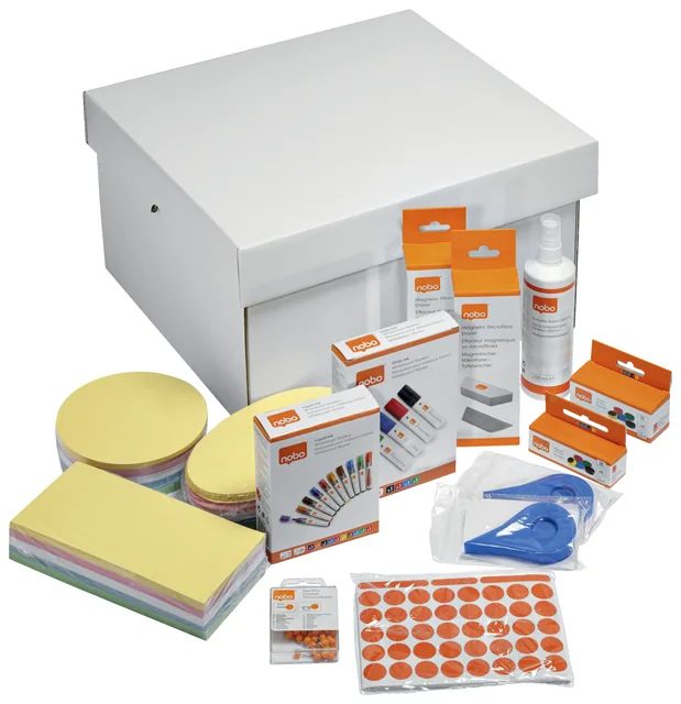 Whiteboard memobord accessoire kit Nobo move meet
