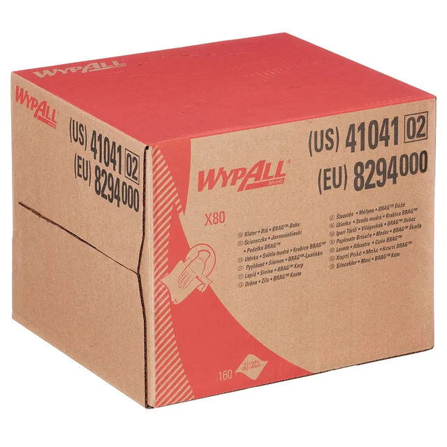 Reinigingsdoek WypAll X80 PowerClean blauw 8294