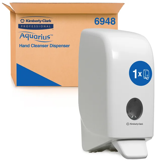 Zeepdispenser Kimberly Clark Aquarius 1000ml wit