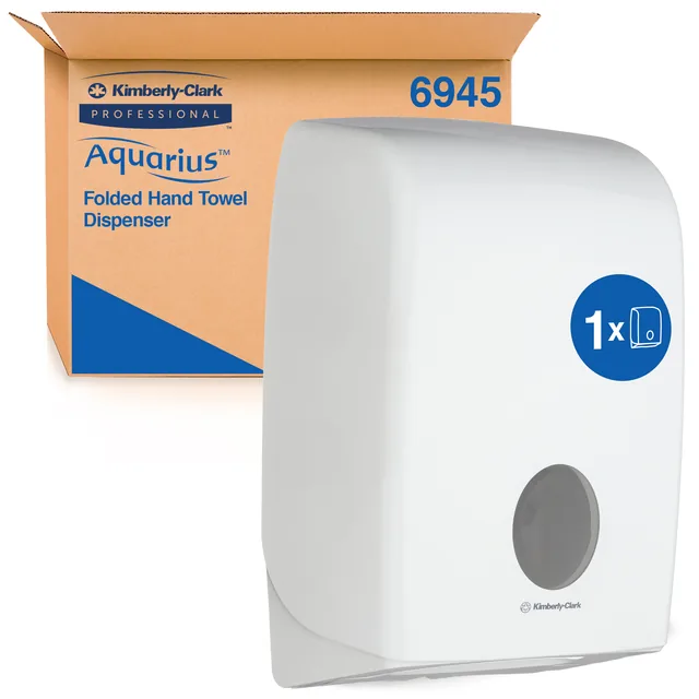 Handdoekdispenser Kimberly Clark Aquarius ivouw