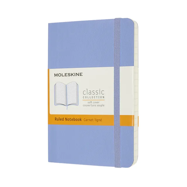 Notitieboek Moleskine pocket 90x140 ln sc hydr bl