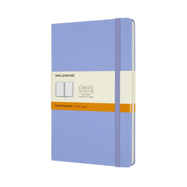Notitieboek Moleskine large 130x210 ln hc hydr bl