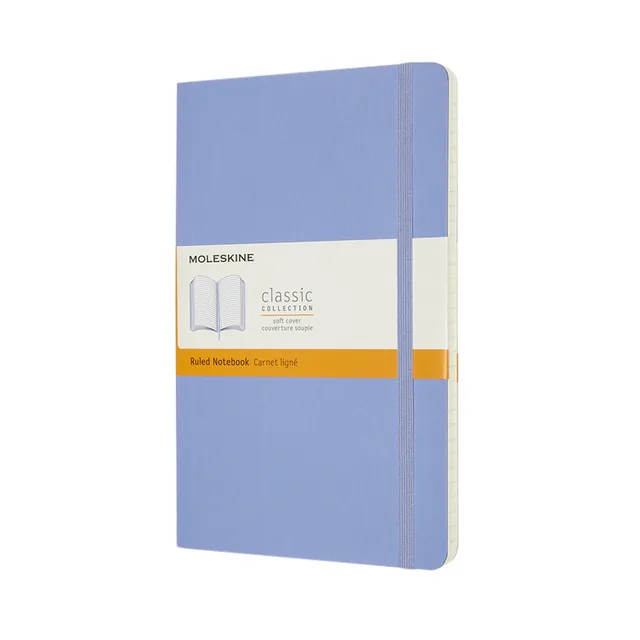 Notitieboek Moleskine large 130x210 ln sc hydr bl