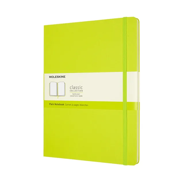 Notitieboek Moleskine XL 190x250 blc hc lem gn
