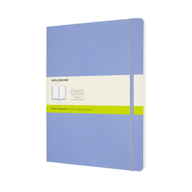 Notitieboek Moleskine XL 190x250 blc sc hydr bl