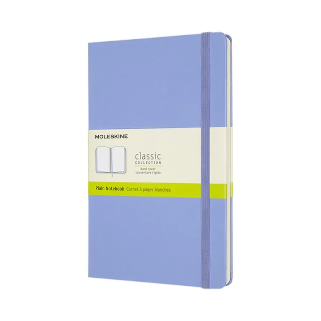 Notitieboek Moleskine large 130x210 blc hc hydr bl