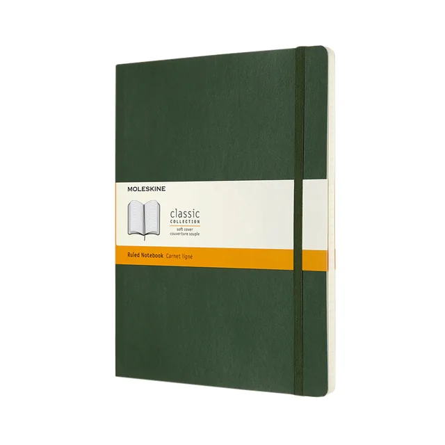 Notitieboek Moleskine XL 190x250 ln sc myrt gn