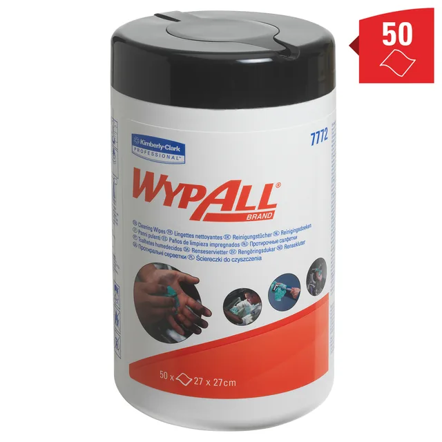 Reinigingsdoek WypAll PowerClean bus groen 7772