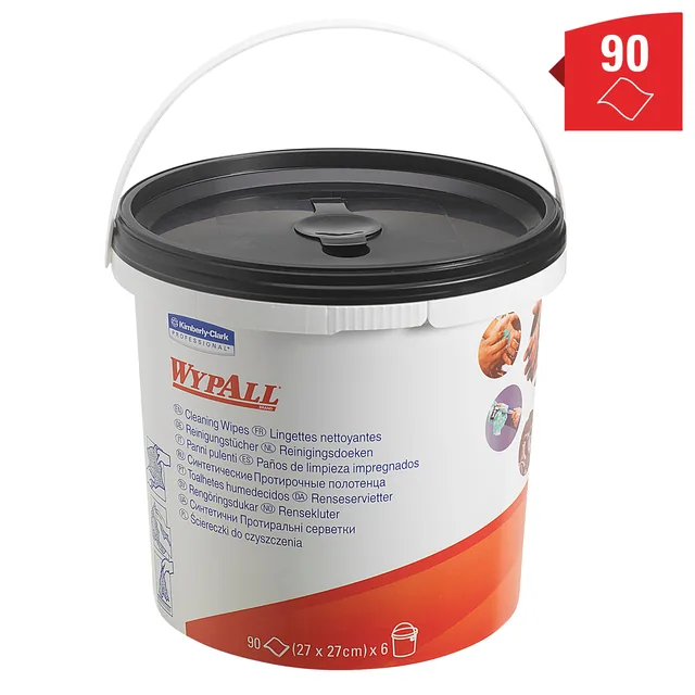 Reinigingsdoek WypAll PowerClean emmer groen 7775