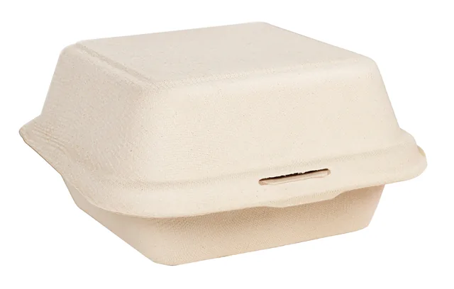 Hamburgerbox maxi Ip suikerriet beige