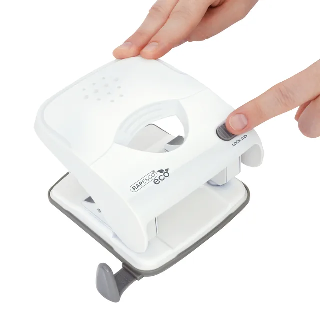 Perforator Rapesco Germ-Savvy X5-40ps 2gaats wit