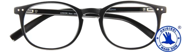 Leesbril I Need You +2.00dpt Junior zwart