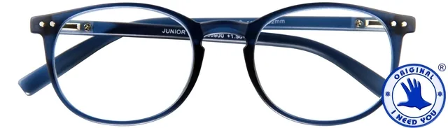 Leesbril I Need You +1.00dpt Junior blauw