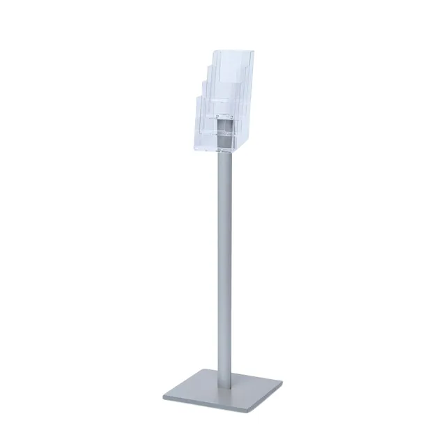 Brochurehouder Quan met standaard 4x 110x140x30mm