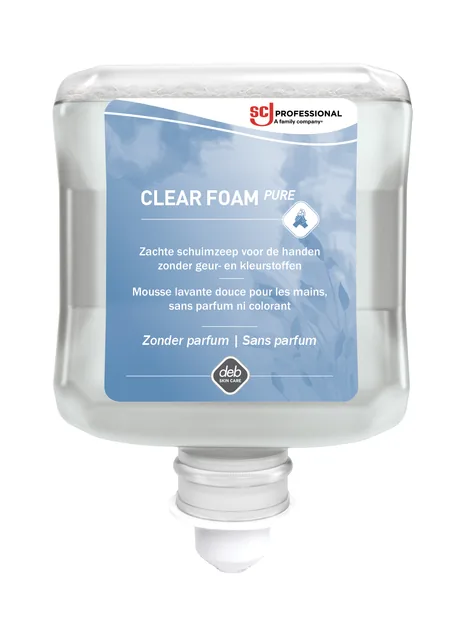 Handzeep SCJ Clear Foam Pure parfumvrij 1L