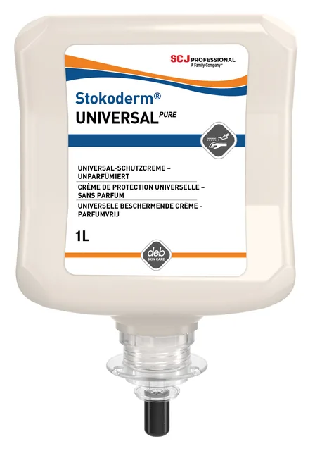 Handcreme SCJ Stokoderm Universal parfumvrij 1L