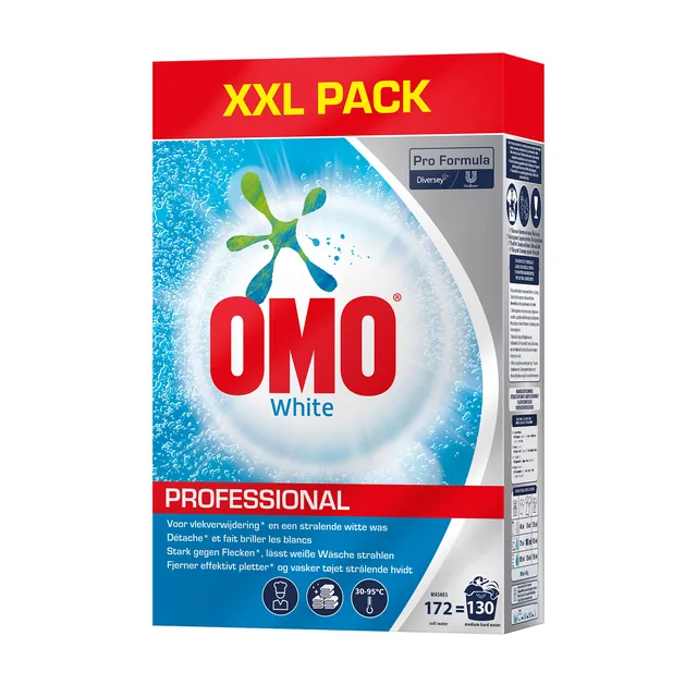 Wasmiddel Omo Pro Formula poeder wit 8.4kg 130 s