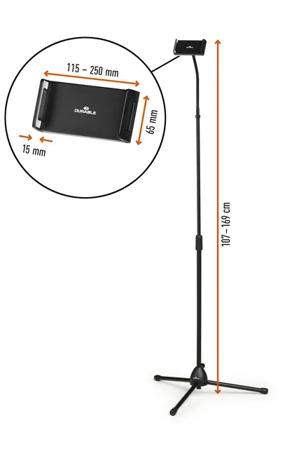 Tablethouder Durable Twist vloer