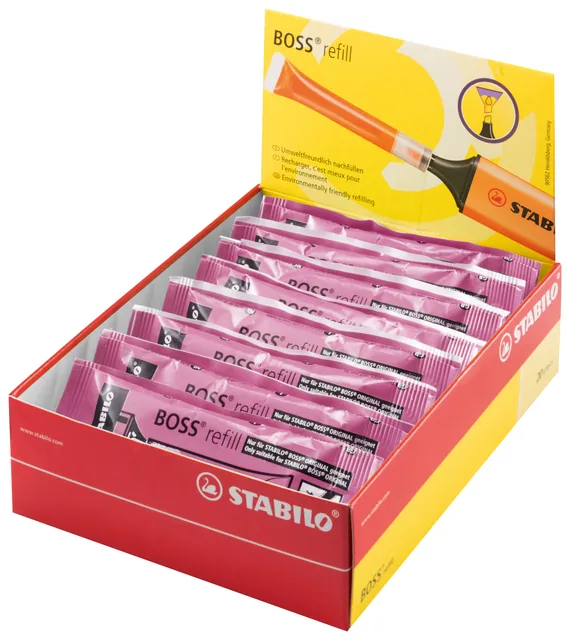 Markeerstiftinkt STABILO 070/56 roze