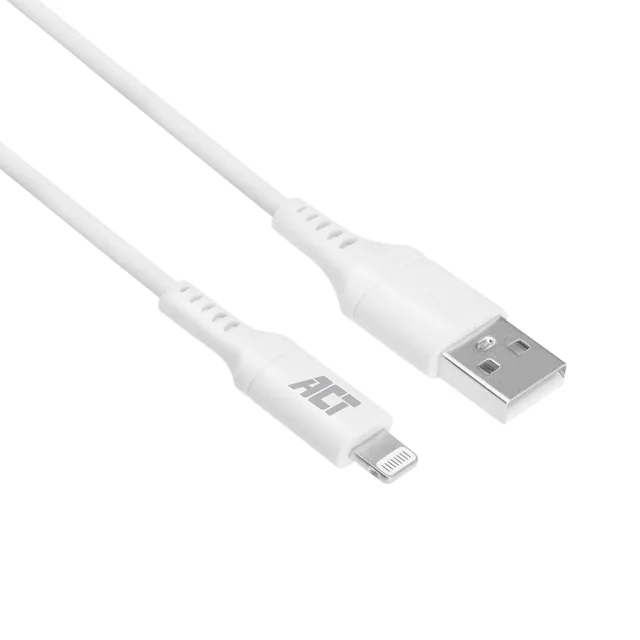 Kabel ACT USB 2.0 naar Lightning laad -en data 2m