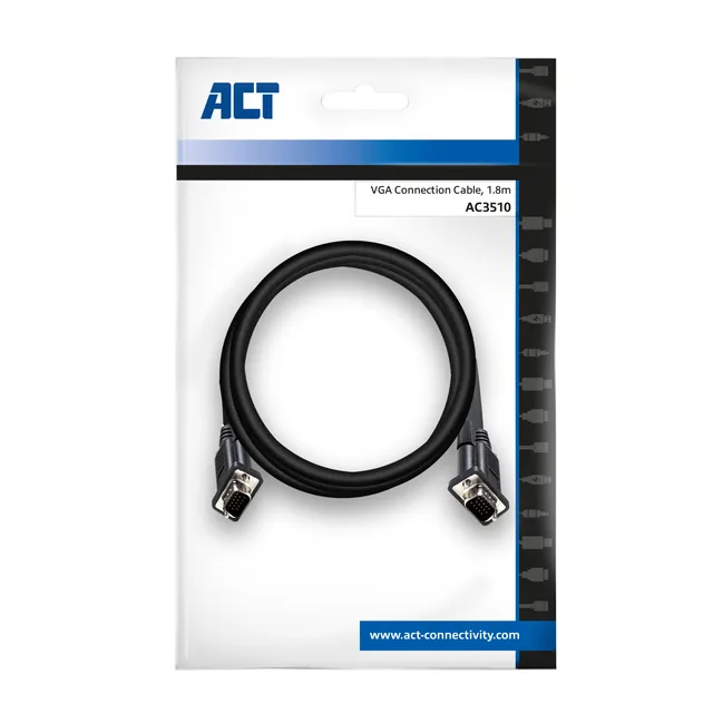 Kabel ACT VGA Monitor 1.8 meter
