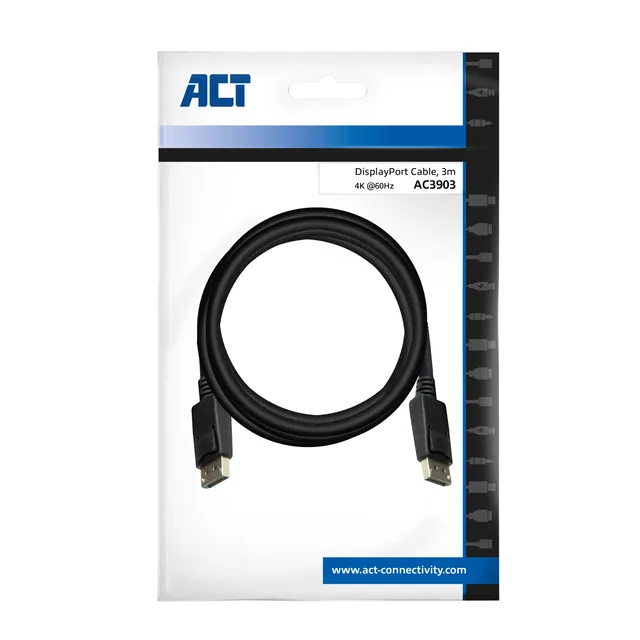 Kabel ACT DisplayPort 3 meter