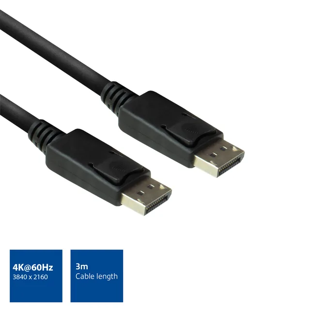 Kabel ACT DisplayPort 3 meter