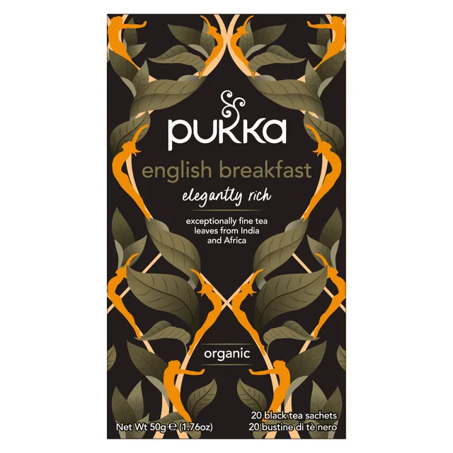 Thee Pukka English breakfast 20 zakjes