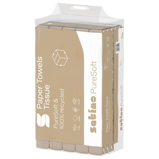 Handdoek Satino PT3 PureSoft 2laags 240x230mm