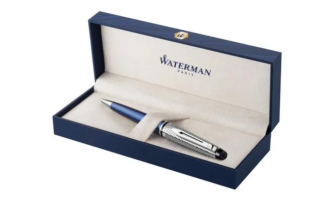Balpen Waterman Expert metallic CT medium blauw