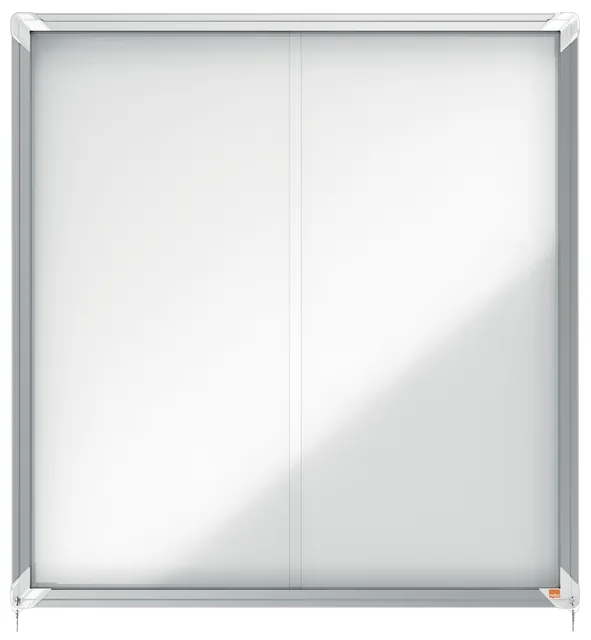 Vitrinekast Nobo binnen Premium Plus 12xA4