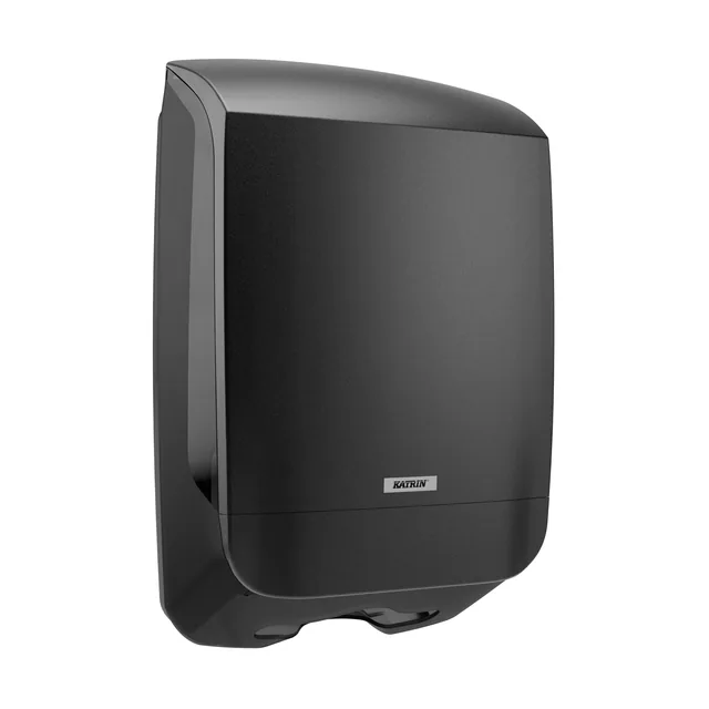 Handdoekdispenser Katrin medium zwart