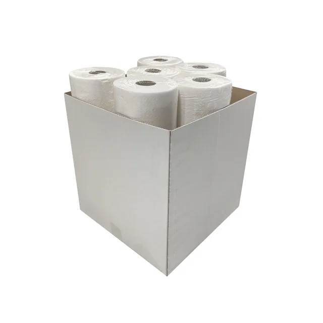 Onderzoektafelpapier Euro Products 45cmx100m wit