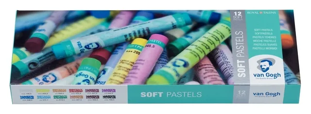 Pastelkrijt Talens Van Gogh zacht assorti 12st
