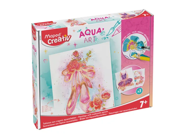 Hobbyset Maped Creativ AquaArt ballet 14delig
